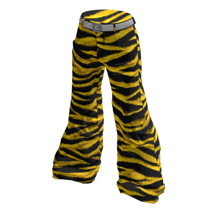 Yellow Zebra Bootcut