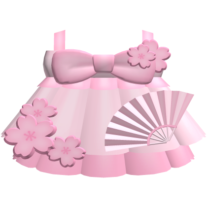 . ‿ ♡ cherry blossom dress in pink