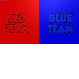 War (red vs blue)