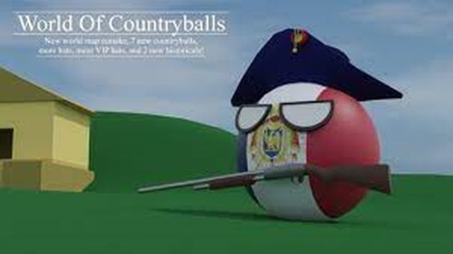 Countryball world map and school!