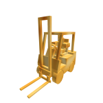 Forklift Gold Shoulder Pal