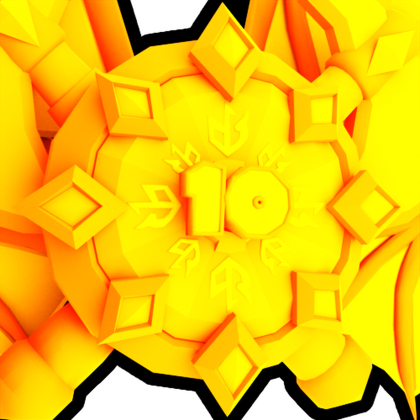 Gold Viking Shield