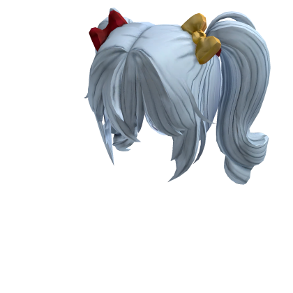 Pastel Bow Pigtails