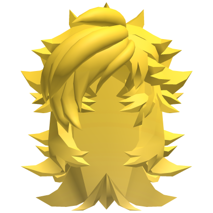Blocky Long Yellow Hair