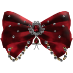 Ruby Red Gem Ribbon