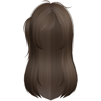 Light Brown Long Scene Doll Hair W/ Cowlick Roblox item