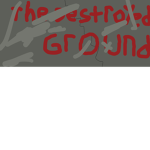 The destroyed ground