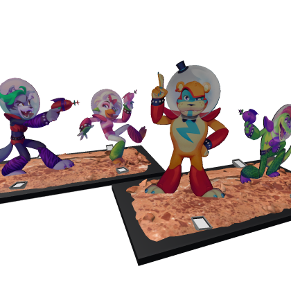 Space Cutout Displays - FNaF Security Breach