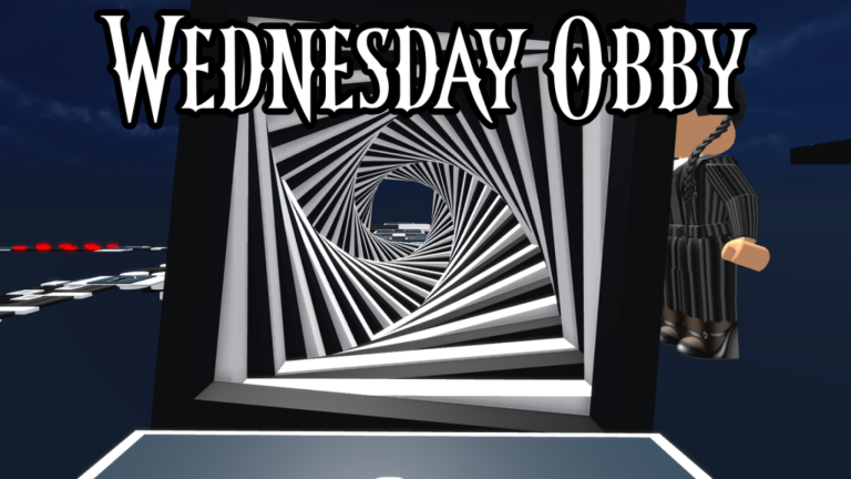 Wednesday Obby! screenshot 4