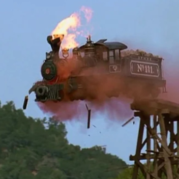 Vecchio scivolo del treno