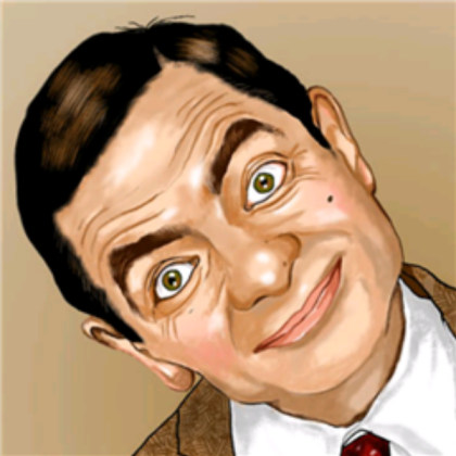 Mr Bean Cartoon Roblox decal