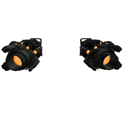 Orange Recording Titan Dual Energy Turrets [Glow]