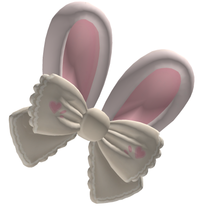 cutecore yellow bunny bow pin