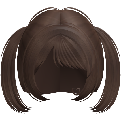 Cute Dolly Soft Pigtails (Brown) Roblox item