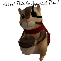 Squirrel Time© Stuck In Pirate Land!