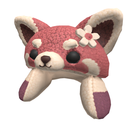 sakura red panda ushanka