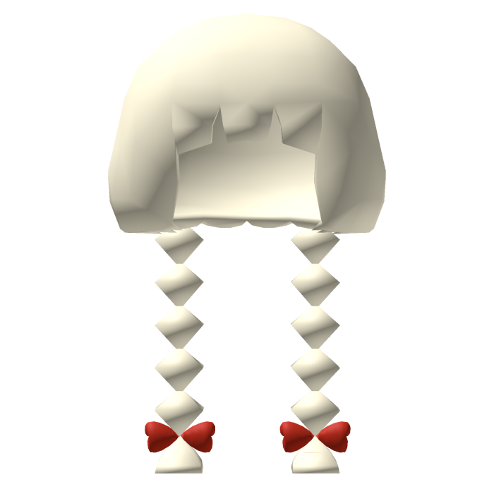 Low Poly Jelly Fish Pigtails Blonde