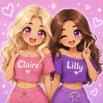 Lilly and Clare