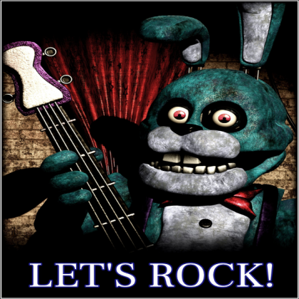 fnaf plus bonnie poster Roblox decal