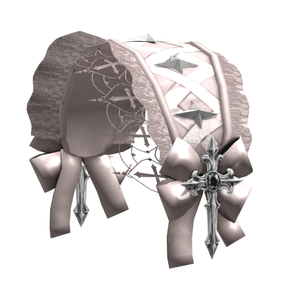 ruffle lace gothic headdress rose