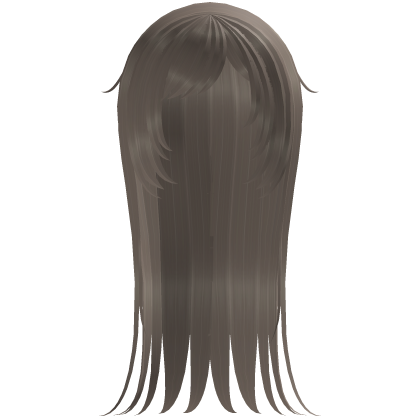 Roblox Item ♰ : wispy fawn hair in dust brown