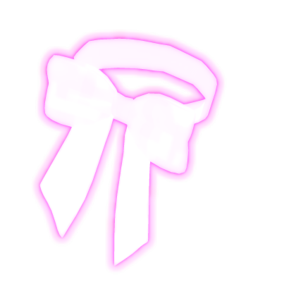 Pink neon bow ( korblox ) [EMMISSIVE]