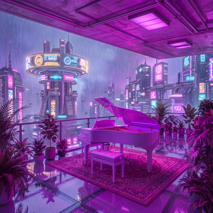 Cyberpunk Rain Roblox music