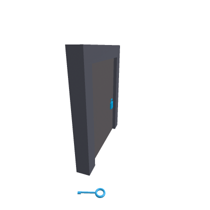 Door with key