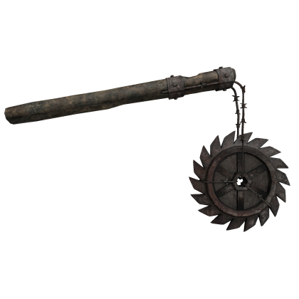 Post-Apocalyptic Wasteland Rusty Weapon - Right thumbnail