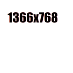 1366x768