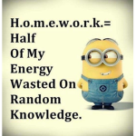 Half My Energy Wasted On Random Knowledge