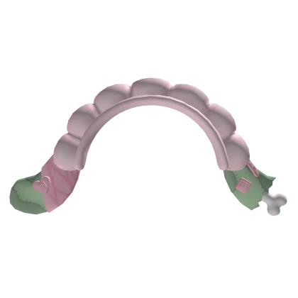ﾟ kawaii marimo moss ruffle headdress in purple | Roblox