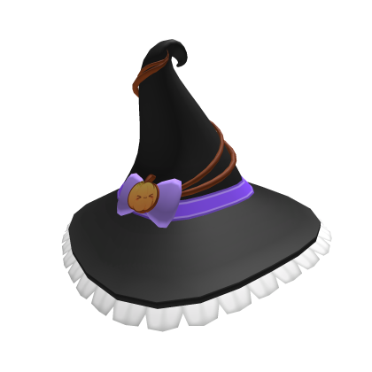 Cute Mystic Witch Hat - Purple