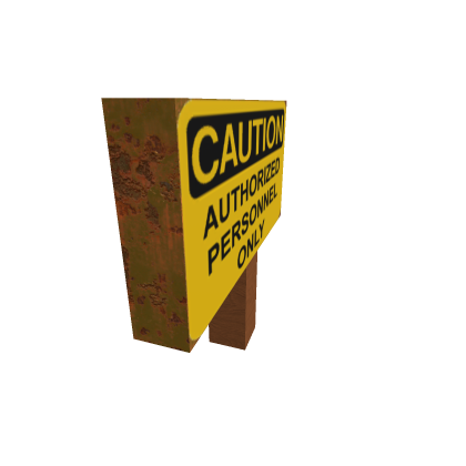 Caution Sign 