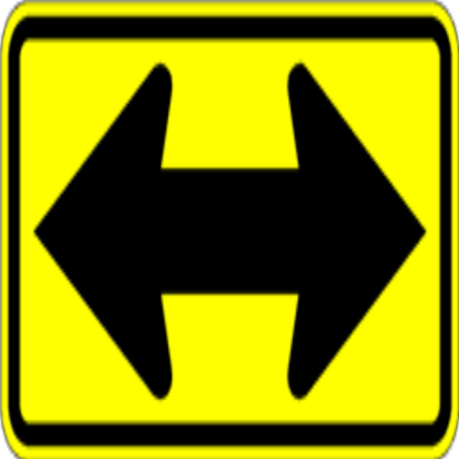<-> Arrows Sign Roblox decal