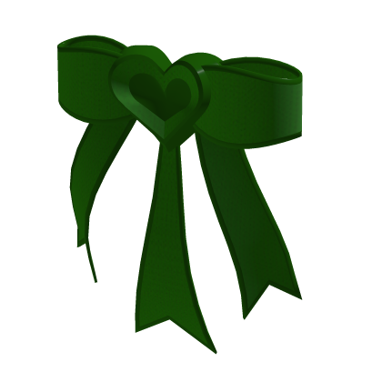 Green Coquette Bow for Korblox