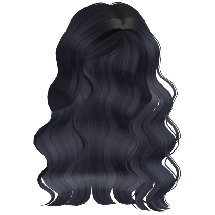 Crimped Beachy Seasalt Waves Navy
