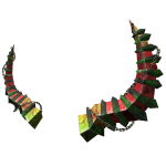 Evergreen Hellbounds Christmas Horns