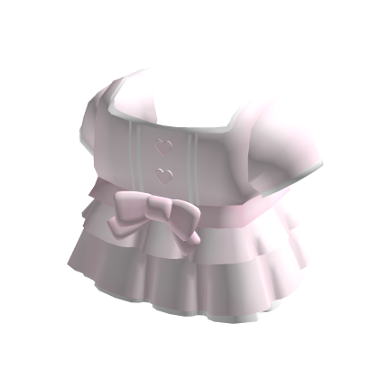 ꒰♡꒱ adorable pink baby doll dress top