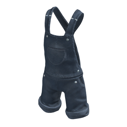Short Overalls (Washed Blue)