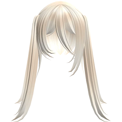 ୨ৎ Adorable Blonde Long Messy Emo Doll Pigtails Roblox item thumbnail
