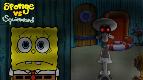 [🚢🏴‍☠️] 🧽Sponge VS Squidward