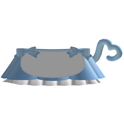 ୨୧ cutecore kawaii cat maid blue skirt w/ tail thumbnail