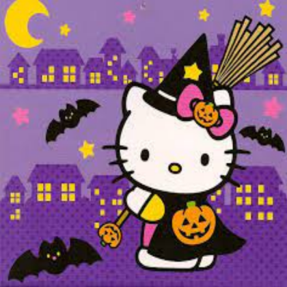 hello kitty halloween Roblox decal