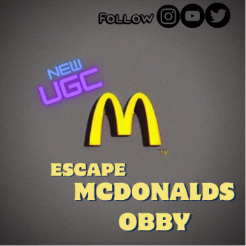 Update!!! Escape McDonalds obby 