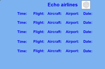 Echo Airways™'s Flight Planner