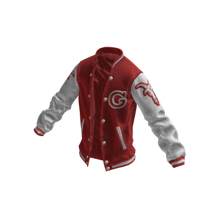 College Jacket | Red White