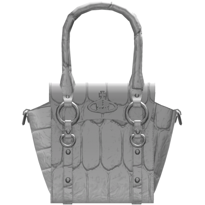White Vivienne Westwood Baddie Purse Bag
