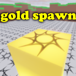 try to spawn at the gold spawn icon