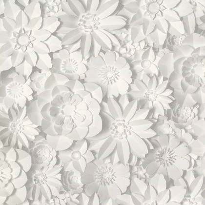 White floral wallpaper Roblox decal